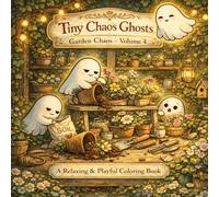 Tiny Chaos Ghosts: Garden Chaos: A Cute & Relaxing Coloring Book with Mischievous Little Ghosts in a Cozy Garden (Tiny Chaos Ghosts - Cozy Chaos Coloring Series)