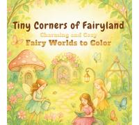 Tiny Corners of Fairyland | Whimsical & Cozy|: Charming and Cozy Fairy Worlds to Color | Teens And Adult Coloring Book| Relaxing And Enjoyable |50+ Designs (Tiny world)