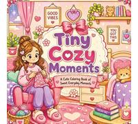 Tiny Cozy Moments: A Cute Coloring Book of Sweet Everyday Moments