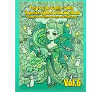 Tiny & Cute Gothic Lolita Japanese Yokai Coloring Book Vol.6: A Creepy-Cute Pastel Goth Adventure for Adults and Teens
