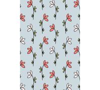 Tiny Dancers Floral Notebook: Minimal Lined Journal with Soft Floral Cover