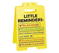 Tiny Desk Warning Sign Decoration,Funny Desk Hazard Cuation Sign, Funny Deskz Signs | Desks Signs Gag Decor, Novelty Desks Warning Signn for Coworker Room Decor