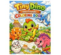 Tiny Dino and Friends Coloring Book