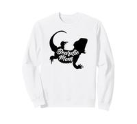 Tiny Dinosaur Beardie Mom Bearded Dragon Lover Sudadera