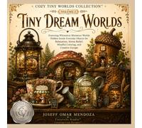 Tiny Dream Worlds: Bold & Easy Coloring Book Featuring Whimsical Miniature Worlds Hidden Inside Everyday Objects for Relaxation, Stress Relief, ... Creative Escape (Cozy Tiny Worlds Collection)