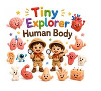 Tiny Explorers: Human Body: Discover 40 Amazing Body Parts with Fun Facts, Simple Science, and Hands-On Activities for Curious Kids Ages 3-10