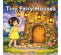 Tiny Fairy Houses: A Relaxing Coloring Book for Adults Featuring Cozy Fairy Homes and Charming Interior Scenes (Sweet and Cozy Fairy Series)