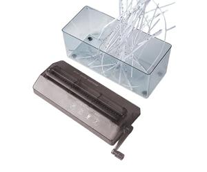 Tiny File Destroyer - Cortador de hojas portátil, torno manual, equipo impulsado por humanos, hogar, trabajo, aula, universidad, hostelry, plano, defensa de identidad,