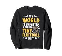 Tiny Fluffball Cute Monkey World Brighter Animal Love Sudadera
