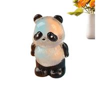 Tiny Glitter Resin Pandas Exquisite - - Hand-painted Glitter Resin Shine in