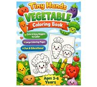 Tiny Hands Vegetable Coloring Book (Foundations of Learning - Nursery Series)
