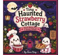 Tiny Haunted Strawberry Cottage: A Cozy Kawaii Halloween Coloring Book Filled with Ghost Bakers, Sweet Spooky Treats, and Adorable Cottagecore Fun