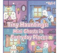Tiny Hauntings: Mini Ghosts in Everyday Places (Part-1 Tiny Hauntings Coloring Book Series)