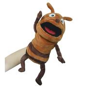 Tiny Heart Hand Puppets Hormigas Animal de Peluche con Boca de Trabajo Lindo Suave marioneta de Peluche para niños Storytelling enseñanza imaginativa Preescolar Mostrar Juego de Roles Regalos