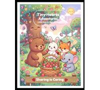 Tiny Hearts Adventures: Cute Animals: A Kawaii Coloring Book for Kids Ages 3-6 with Easy and Fun Coloring Pages (Tiny Hearts Adventures: Kawaii Coloring Books for Kids)