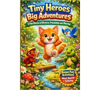 Tiny Heroes Big Adventures: 5 Fun Stories of Bravery,Friendship and Sharing