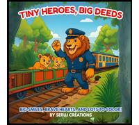 Tiny Heroes, Big Deeds: Animal Helpers in Action - Fun & Inspiring Coloring Pages for Kids Ages 8-12