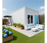 Tiny Home Prefab Home - Diseño moderno modular plegable portátil extensible para la venta personalizable con ventana, ideal para adultos para vivir en