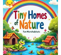 Tiny Homes of Nature: Fun Microhabitats Coloring Book for Kids