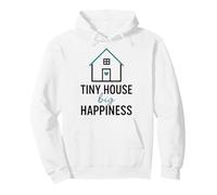Tiny House Big Happiness Minimal Living Off Grid Design Sudadera con Capucha
