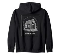 Tiny House Downsize para Mejorar tu Estilo de Vida Minimalista Sudadera con Capucha