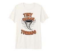 Tiny Human Tornado Parent Life Funny Toddler Boy Camiseta Premium
