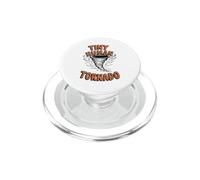 Tiny Human Tornado Parent Life Funny Toddler Boy PopSockets PopGrip para MagSafe