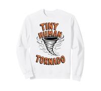 Tiny Human Tornado Parent Life Funny Toddler Boy Sudadera