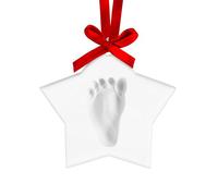 Tiny Ideas Adorno de Huella de Mano para bebé, Estrella