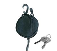Tiny Key Chain Cash - Miini Keychain de Mochila | Llavero de la de lápiz Labial de Bolsillo | Bolso de Moneda de Tela Oxford | Miini Nylon Wallet Boys Coin Bag | Cartera Deportiva al Aire Libre