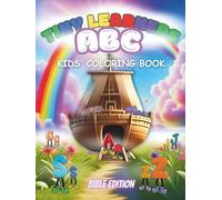 Tiny Learners ABC Kids' Coloring Book | Bible Edition