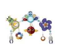 Tiny Love Arco Musical Naturaleza para Cochecito, Juguetes para Carrito Bebé, +0 Meses, Clips Ajustables Universales, Arco Actividades Bebé, 8 Actividades de Desarrollo, Born To Party