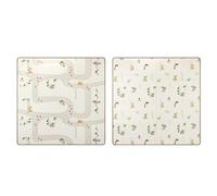 Tiny Love Manta de actividades XL plegable de espuma, Manta para bebé, +0 meses, Reversible, Manta ligera y plegable, 150x150 cm, Suave y gruesa (1 cm), Resistente al agua, Fácil de limpiar, Boho chic