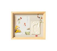 Tiny Love Marco Único, Kit Huella Bebé Pie y Manos, Kit Cuadro Personalizado con Foto, Recuerdo Pie y Mano, Dermatológicamente Testado, Regalos Recién Nacidos, Kit Todo en Uno, Tiny Creations, Madera