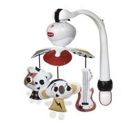 Tiny Love, Móvil Cuna Bebé Musical 3 en 1, +0M, Móvil Bebé Silla de Paseo, Móvil Multiuso con Tres Conectores, Cinco Melodías, 30 Minutos de Música Continua, Tiny Rockers