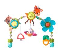 Tiny Love Musical nature Stroll Arco de juegos educativo con sonajero y actividades, arco juego carro bebé 0 meses +, Clips de acople universales, Into the Forest