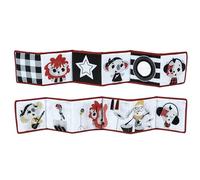 Tiny Love Primer Libro Doble Cara, Libro Bebe, 0+ Meses, Libro Sensorial Bebe, Blanco y Negro, 2 Caras, 6 Actividades, Favorece Sentidos, Habilidades y Vista, Tiempo Boca Abajo, Tiny Rockers