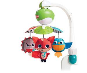 Tiny Love Take-Along-Mobile, Movil Cuna Bebe Musical 3 en 1, 0+ Meses, Movil Bebe Silla de Paseo, Móvil Musical Portátil, 3 Conectores, 5 Melodías, 30 Min de Música Continua, Meadow Days