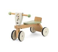 Tiny Love Triciclo de Madera de Equilibrio para Bebés, Ruedas Recubiertas de Goma, Fomenta las Habilidades Motoras, el Desarrollo Cognitivo, Cómodo Diseño Natural, 18 a 36 Meses, Boho Chic