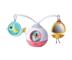 Tiny Love Tummy Time Musical Mobile 2 en 1, Móvil Bebé con Música y Luces, Gira 360°, 0+ Meses, Móvil para Cochecito, Portátil, Móvil Musical Bebé, 3 Modos de Música y Sonido, Tiny Princess Tales