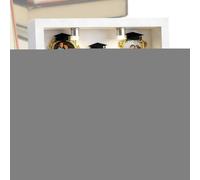 Tiny Museum Frames,Miniature Silhouette Crafts Case,Gold DIY Photo Frame Set | for Graduation Christmas Birthday Wedding Couple Family Kids Boyfriend