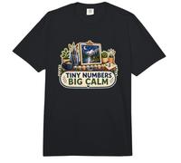 Tiny Numbers Big Calm Pintar por Números Pasatiempo Comfort Colors Adult Heavyweight T-Shirt
