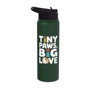 Tiny Paws Big Love - Cobaya Stainless Steel Insulated Water Bottle