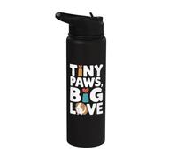 Tiny Paws Big Love - Cobaya Stainless Steel Insulated Water Bottle