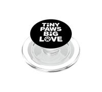 Tiny Paws Big Love PopSockets PopGrip para MagSafe