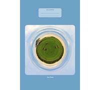 Tiny Planet - Sunset on a Field: This is just a notebook, elegant journal of 98 lined pages on white paper