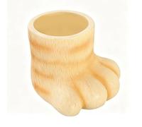 Tiny Plant Pots, Cat Paw Planter, Tender Mini Pot, Resin Garden Decor Container for Bedroom Living Room Study Room Balcony Desk Shelf Outdoor Garden Home Office Women Gardening Enthusiasts Use