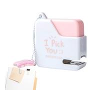 Tiny Stapler - Grapadora de escritorio con grapas | Lindo juego de grapadora en miniatura para papelería portátil para la escuela