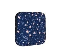 Tiny Star - Bolsa de almacenamiento de servilletas sanitarias, discreto soporte para toallas sanitarias, organizador portátil femenino para mujeres, adolescentes, viajes y escuela