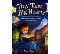 Tiny Tales, Big Hearts: 10 Short Magical Bedtime Stories for Kids About Kindness, Courage, and Imagination